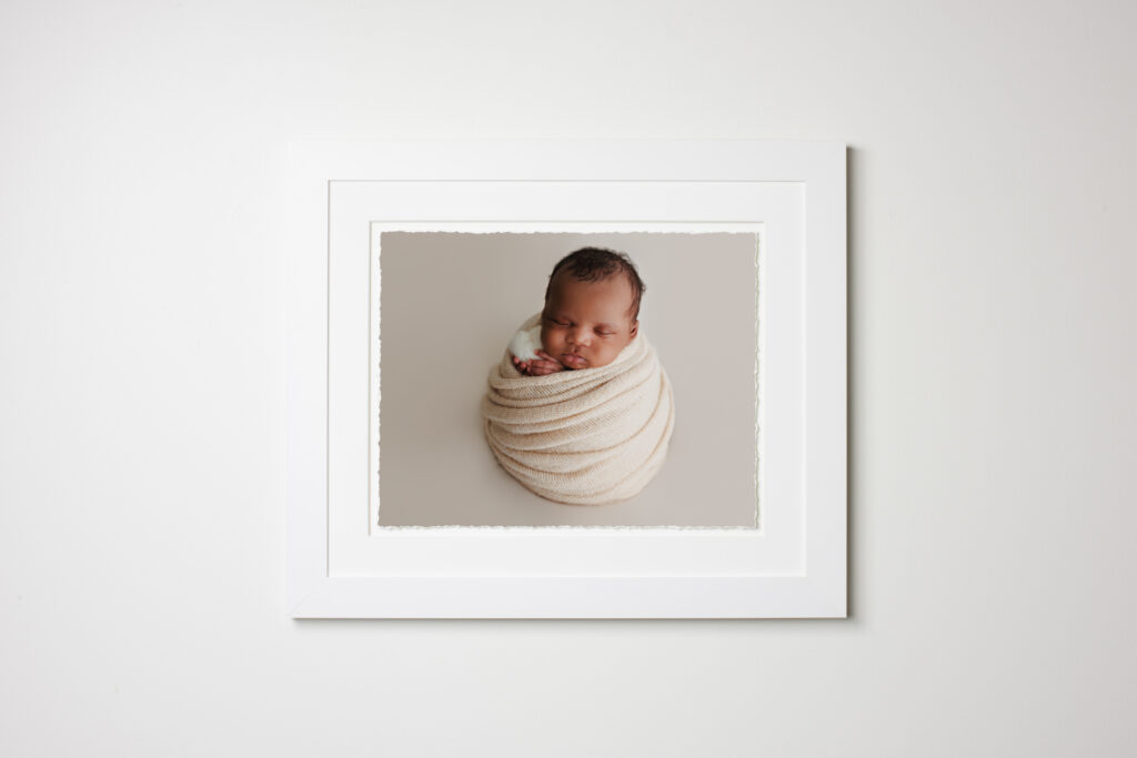 seattle newborn photography studio, baby picture with heart